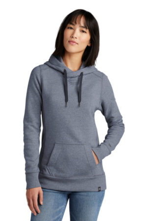 TRUE NAVY TWIST LNEA500 new era ladies french terry pullover hoodie