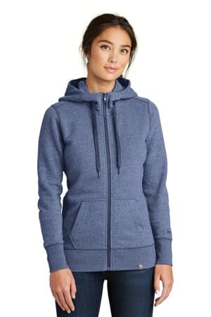 DARK ROYAL TWIST LNEA502 new era ladies french terry full-zip hoodie