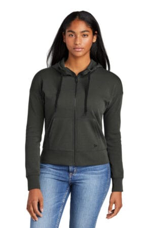 GRAPHITE LNEA540 new era ladies sts full-zip hoodie