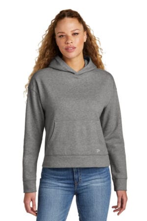 LNEA550 new era ladies comeback fleece pullover hoodie