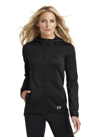 LOE728 ogio endurance ladies stealth full-zip jacket