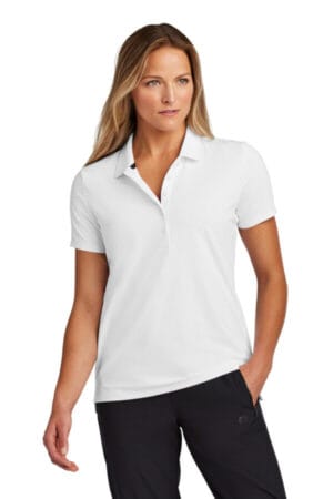 WHITE WHITE LOG170 ogio women's regain polo