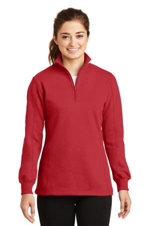 TRUE RED LST253 sport-tek ladies 1/4-zip sweatshirt