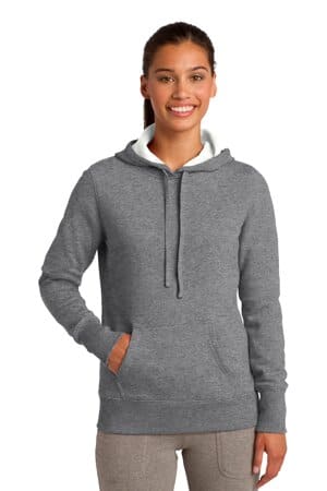 VINTAGE HEATHER LST254 sport-tek ladies pullover hooded sweatshirt