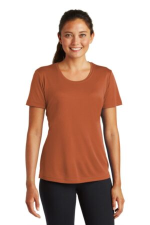 TEXAS ORANGE LST350 sport-tek ladies posicharge competitor tee