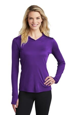 LST358 sport-tek ladies posicharge competitor hooded pullover
