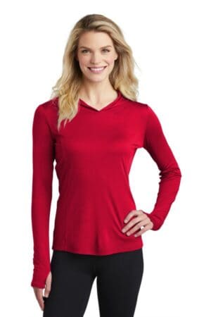 TRUE RED LST358 sport-tek ladies posicharge competitor hooded pullover