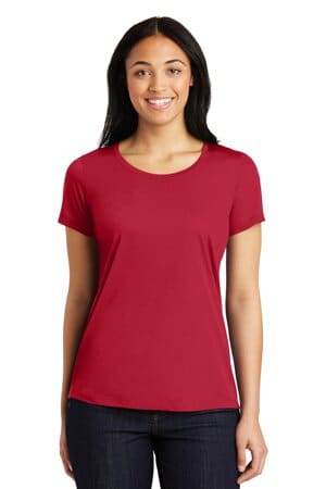 LST450 sport-tek ladies posicharge competitor cotton touch scoop neck tee