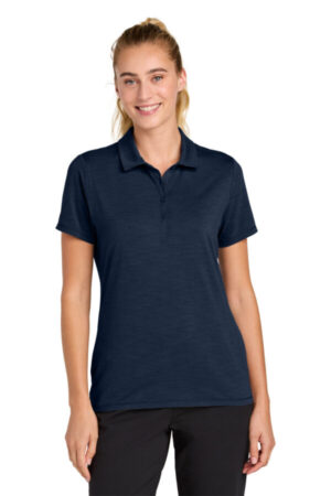 TRUE NAVY LST490 sport-tek women's versa polo