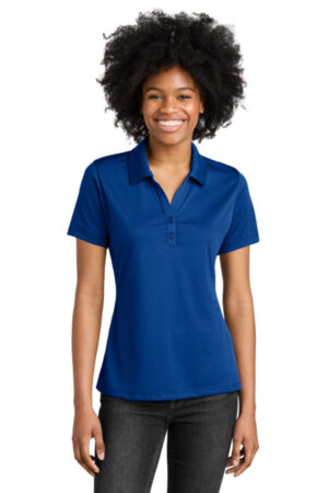 TRUE ROYAL LST550 sport-tek women's posicharge competitor polo