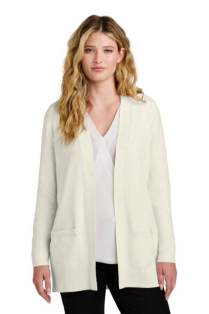 LSW2890 port authority women's easy care open-front cardigan sweater