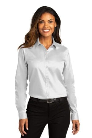 LW808 port authority ladies long sleeve superpro react twill shirt