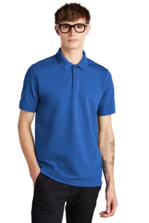 BLUE NOTE MM1000 mercer mettle stretch heavyweight pique polo