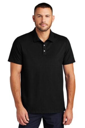 DEEP BLACK Mercer mettle MM1004 mercer mettle stretch pique polo