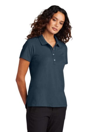 NIGHT NAVY Mercer mettle MM1005 mercer mettle women's stretch pique polo