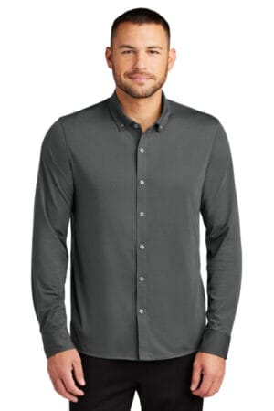 MM1018 mercer mettle stretch jersey long sleeve shirt