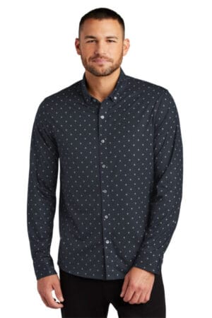 MM1018 mercer mettle stretch jersey long sleeve shirt