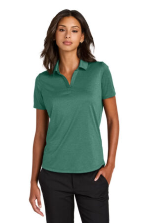 SAGE HEATHER MM1021 mercer mettle women's recharge jersey polo