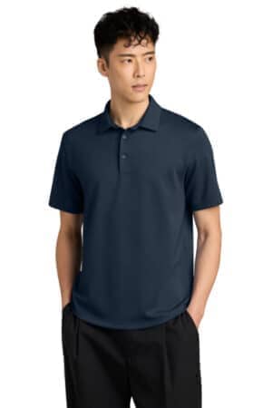 NIGHT NAVY Mercer mettle MM1040 mercer mettle lite spacer polo