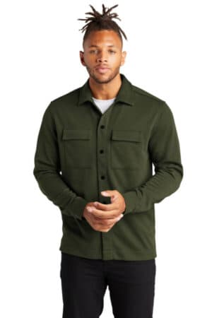 TOWNSEND GREEN MM3004 mercer mettle double-knit snap front jacket