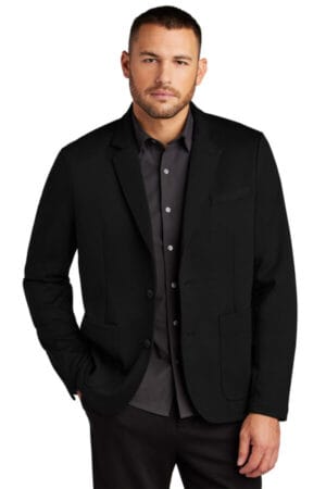 DEEP BLACK Mercer mettle MM3030 mercer mettle relaxed knit blazer