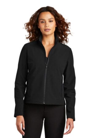 DEEP BLACK MM7103 mercer mettle women's stretch soft shell jacket