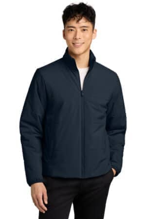 NIGHT NAVY Mercer mettle MM7220 mercer mettle brookline quilted jacket