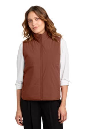 MM7223 mercer mettle women's brookline quilted vest