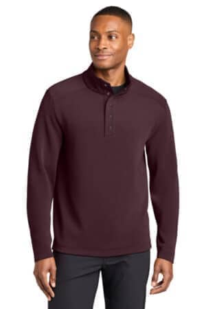 DARK FIG MRA220 miir kumo 1/4-snap pullover