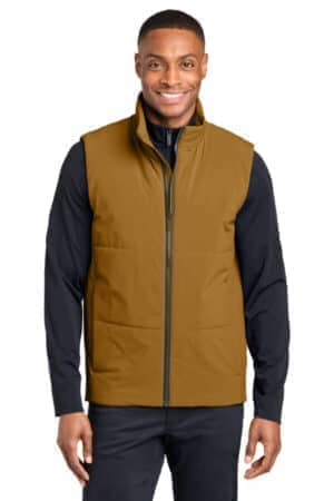 MRA442 miir sashiko stretch puffy vest