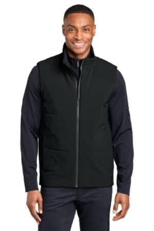 PITCH BLACK PITCH BLACK MRA442 miir sashiko stretch puffy vest