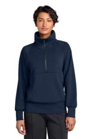 MRAW221 miir women's kumo 1/4-zip pullover