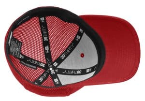 SCARLET RED NE1020 new era-stretch mesh cap