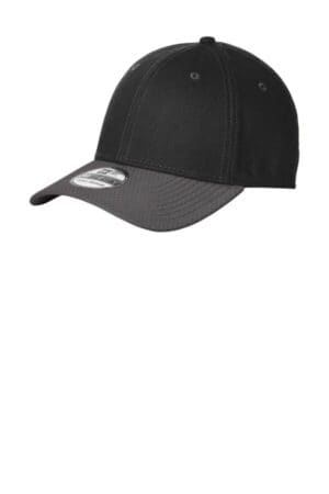 BLACK/ GRAPHITE NE1122 new era stretch cotton striped cap