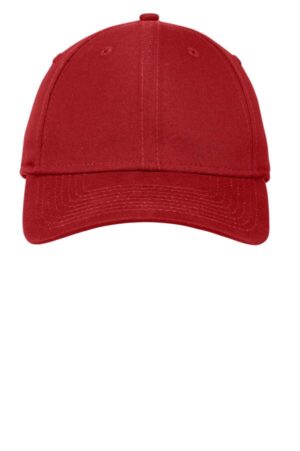 SCARLET RED NE200 new era-adjustable structured cap