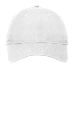 WHITE NE201 new era-adjustable unstructured cap