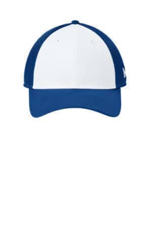 FLAG WHITE/ ROYAL NE204 new era snapback contrast front mesh cap