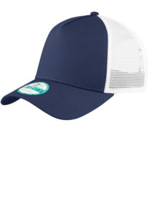 DEEP NAVY/ WHITE NE205 new era snapback trucker cap