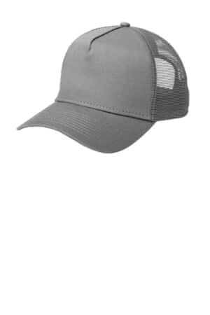 GREY/ GREY NE205 new era snapback trucker cap