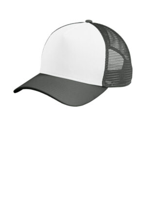 WHITE/ GRAPHITE/ GRAPHITE NE212 new era a-frame snapback mesh back cap