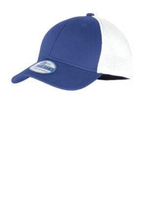 ROYAL/ WHITE NE302 new era youth stretch mesh cap