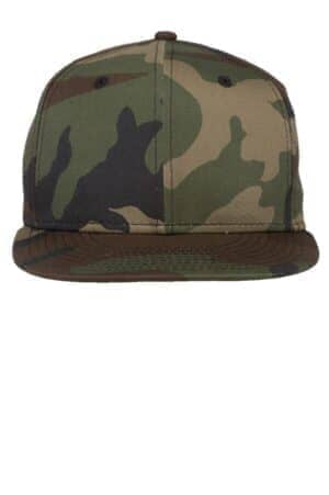 CAMO NE400 new era-flat bill snapback cap