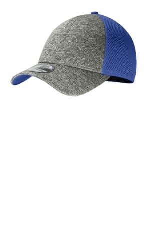 ROYAL/ SHADOW HEATHER NE702 new era shadow stretch mesh cap