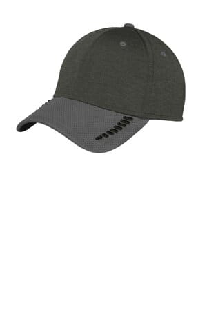 GRAPHITE/ BLACK SHADOW HEATHER NE704 new era shadow stretch heather colorblock cap