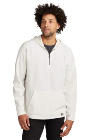 FAN WHITE NEA541 new era sts 1/4-zip hoodie
