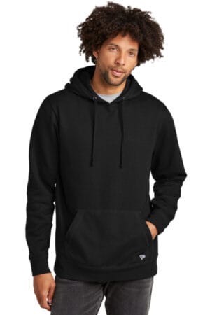 BLACK NEA550 new era comeback fleece pullover hoodie