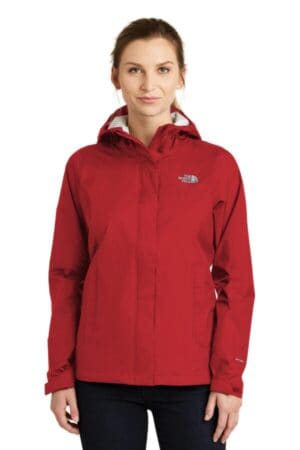 RAGE RED NF0A3LH5 the north face ladies dryvent rain jacket