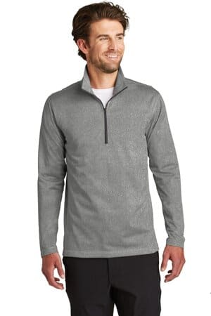 ASPHALT GREY HEATHER NF0A3LHB the north face tech 1/4-zip fleece