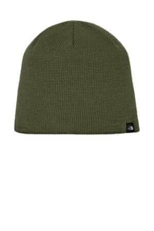 BURNT OLIVE GREEN BURNT OLIVE GREEN NF0A4VUB the north face mountain beanie