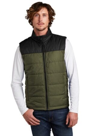 BURNT OLIVE GREEN NF0A529A the north face everyday insulated vest